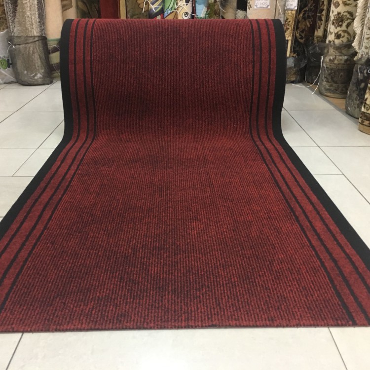 Ковровые дорожки Синтелон 1,0м 712 бордо (резин)