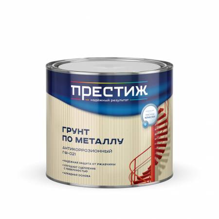 Грунтовка Престиж красно-коричневая 1,9 кг ГФ-021
