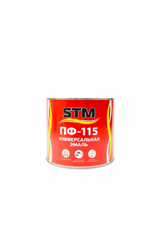 Эмаль STM  ПФ-115 универсальная голубая 1,9 кг